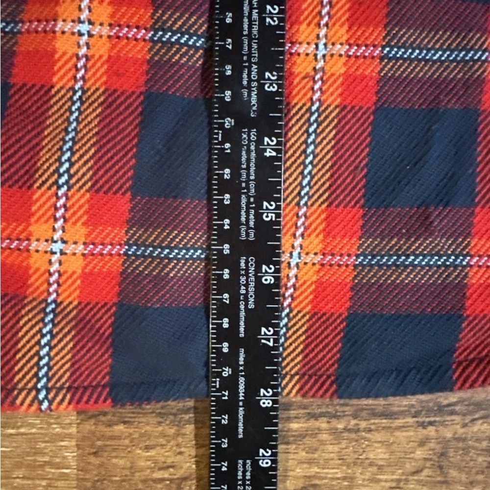 Outerknown Blanket Shirt - Red and Blue Plaid, Organic Cotton - Picture 8 of 9